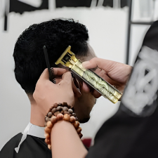 Vintage T9 Dragon Style Professional Hair Trimmer Rechargeable Metal Barber Clipper for Men