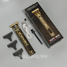 Vintage T9 Dragon Style Professional Hair Trimmer Rechargeable Metal Barber Clipper for Men
