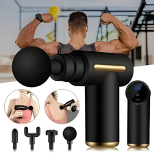Deep Tissue Massage Gun Body Massager with 4 Heads for Pain Relief & Muscle Relaxation
