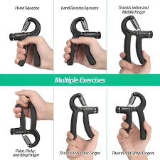 Adjustable Hand Grip Strengthener Hand Gripper for Gym Workout Finger & Forearm Exercise