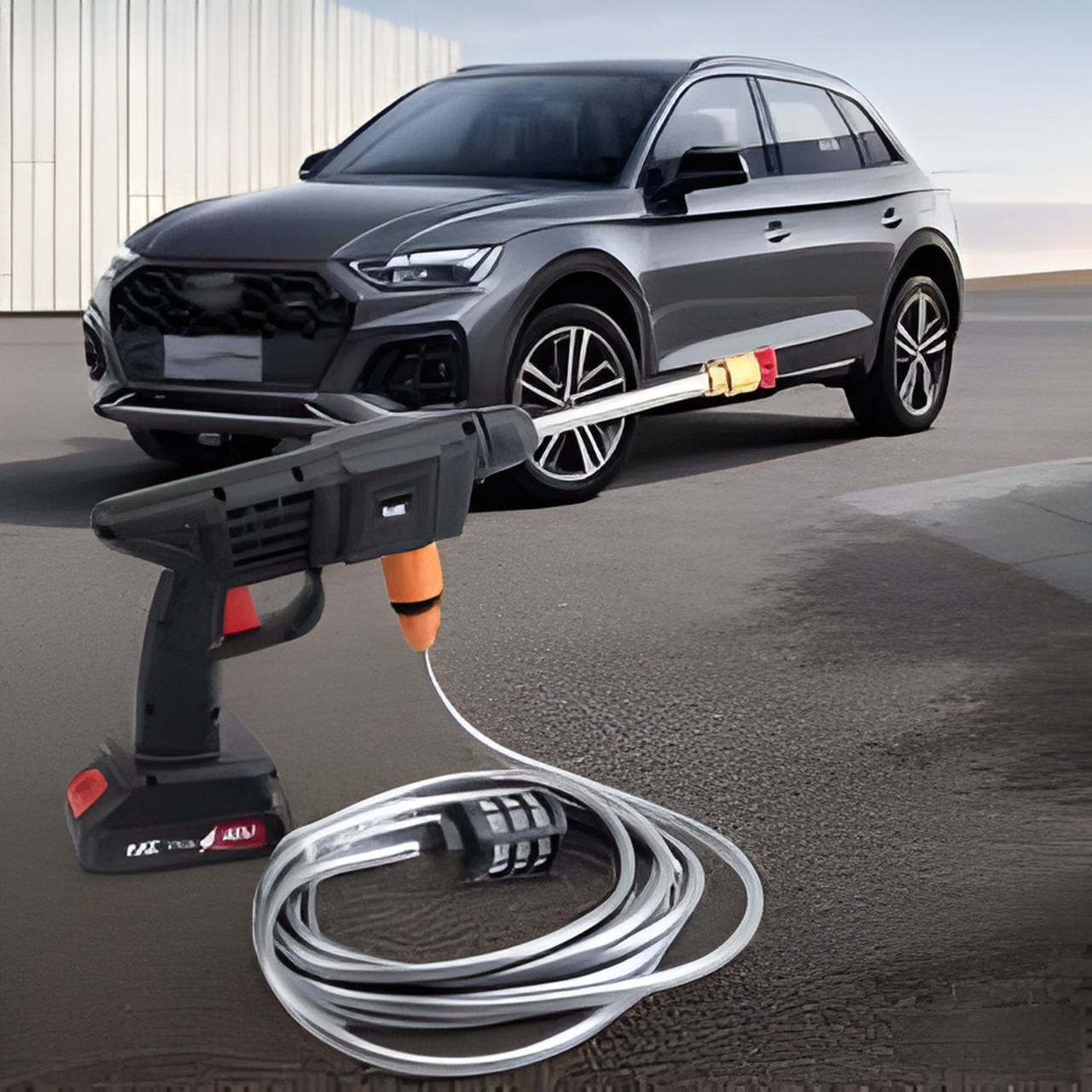 48V Cordless Car Washer Gun High Pressure Portable Cleaner
